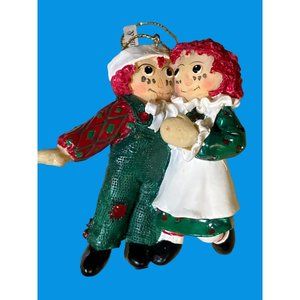 Hallmark Raggedy Ann and Andy Christmas Tree Ornament